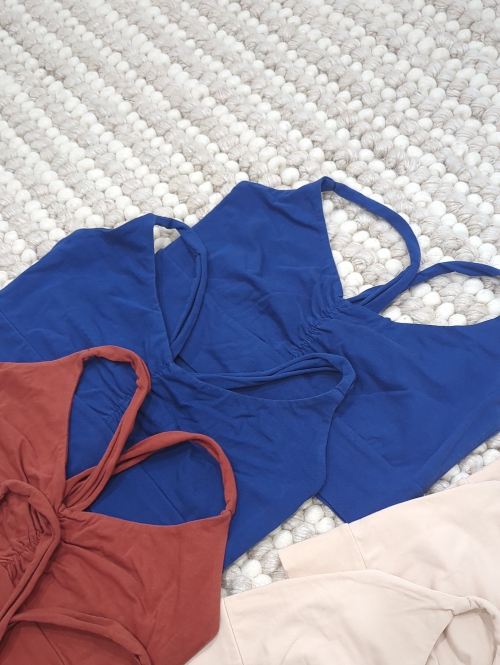 NINE Set Una Pluma Strappy Sports Bralette Yoga Bra Multiple Colors - Picture 10 of 10